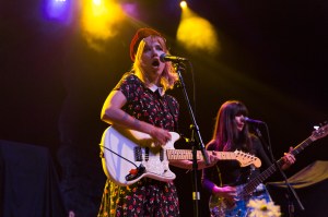 Bleached opened for the Damned at the Fillmore San Francisco April 11, 2017