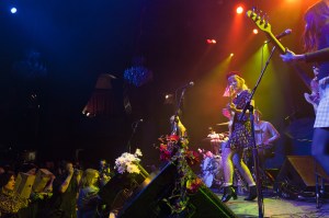 Bleached opened for the Damned at the Fillmore San Francisco April 11, 2017